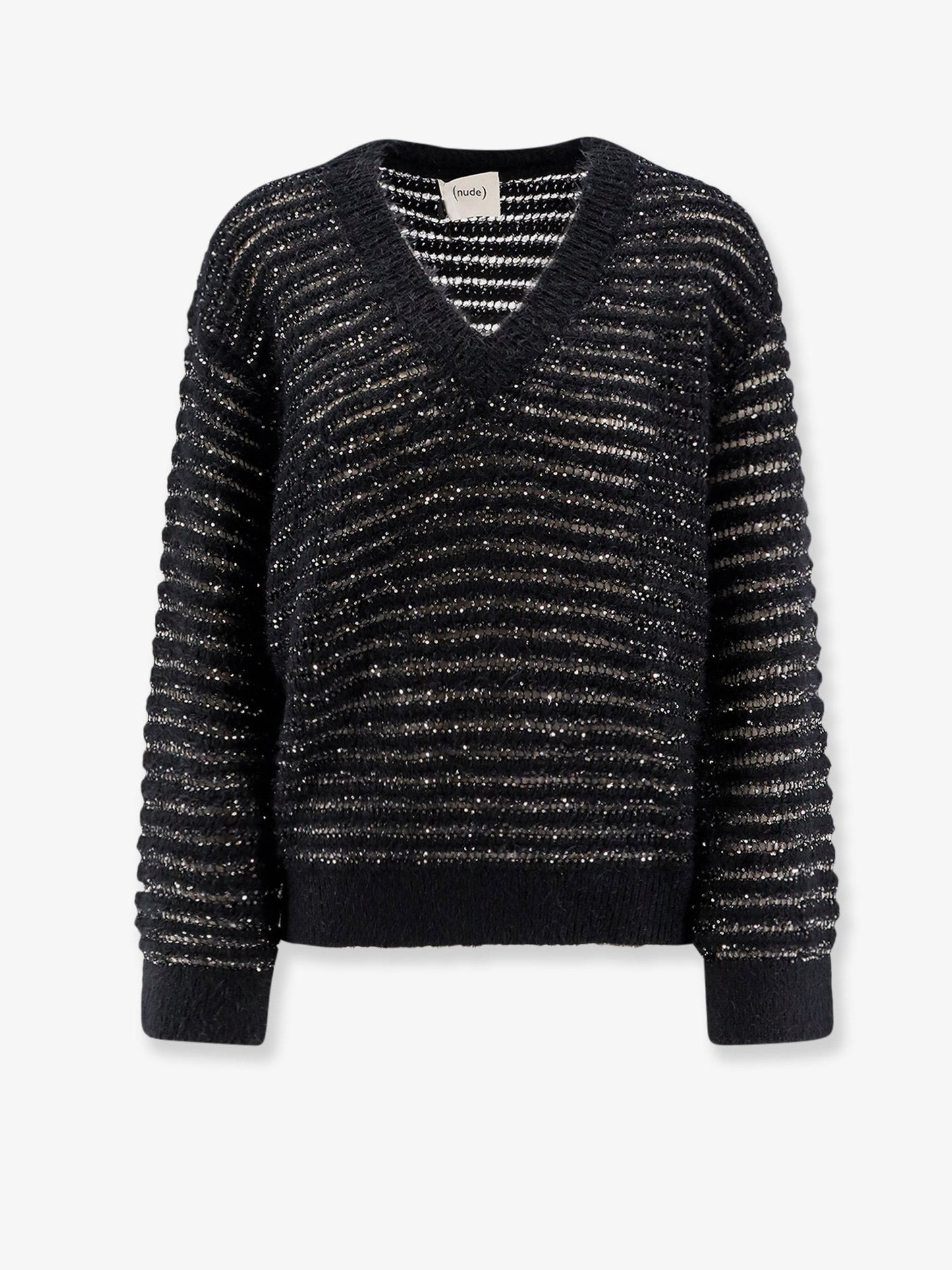 NUDE Wool blend sweater with sequins
