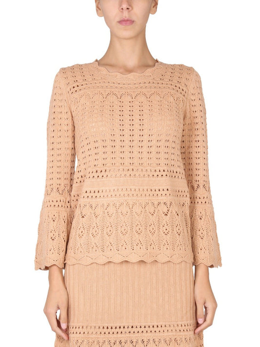 Boutique Moschino WOOL BLEND SWEATER