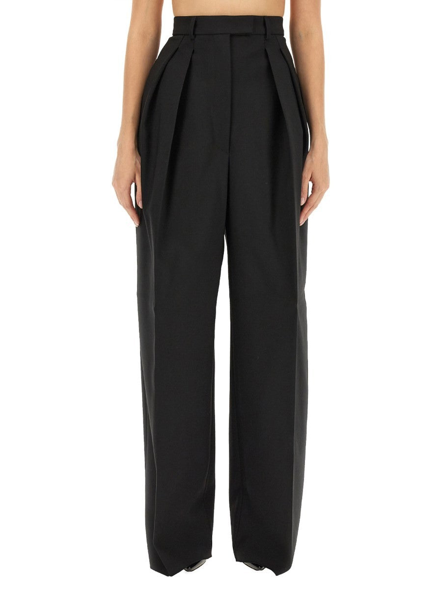 Sportmax WOOL BLEND WIDE PANTS