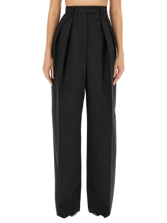 Sportmax WOOL BLEND WIDE PANTS