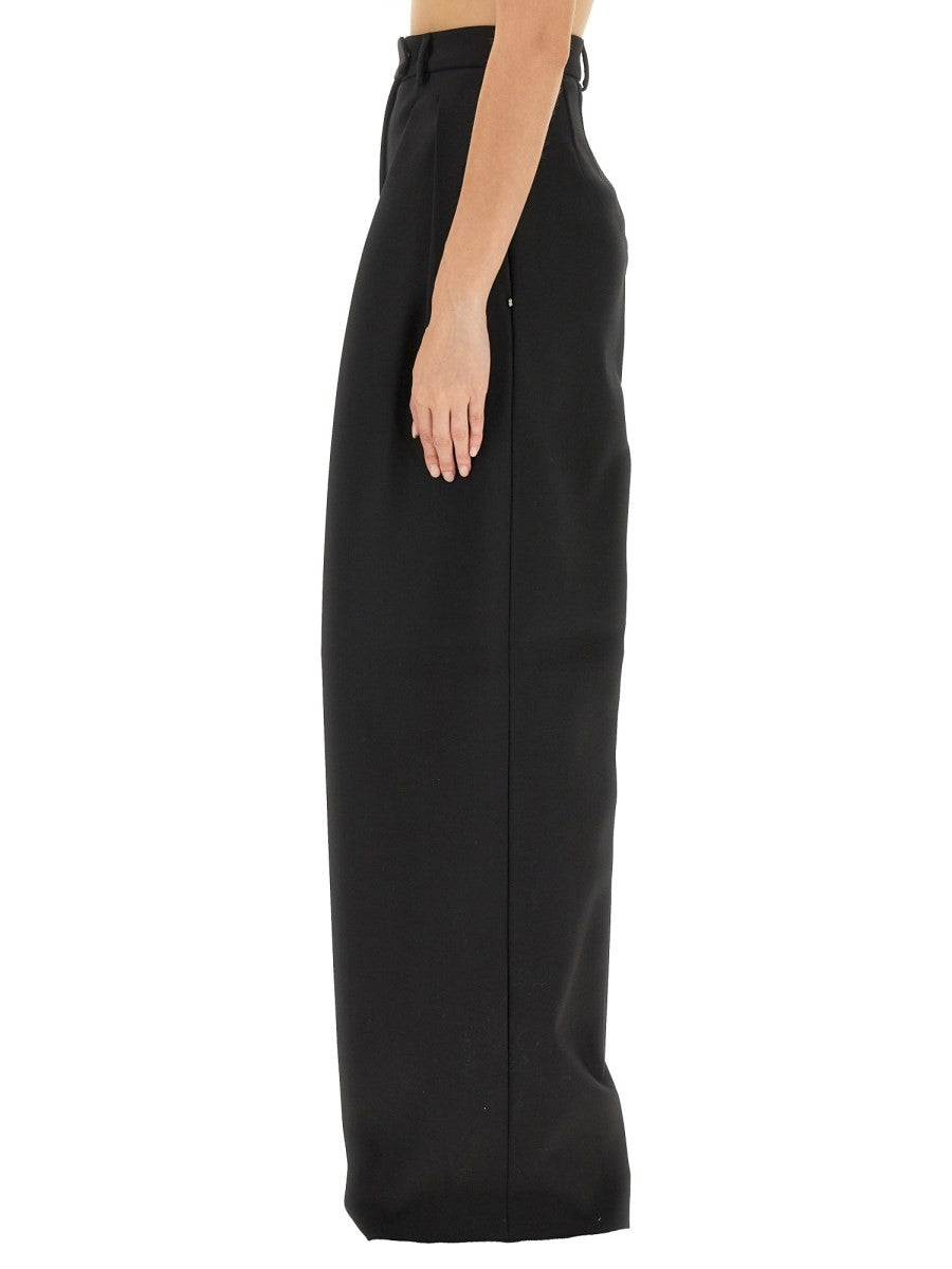 Sportmax WOOL BLEND WIDE PANTS
