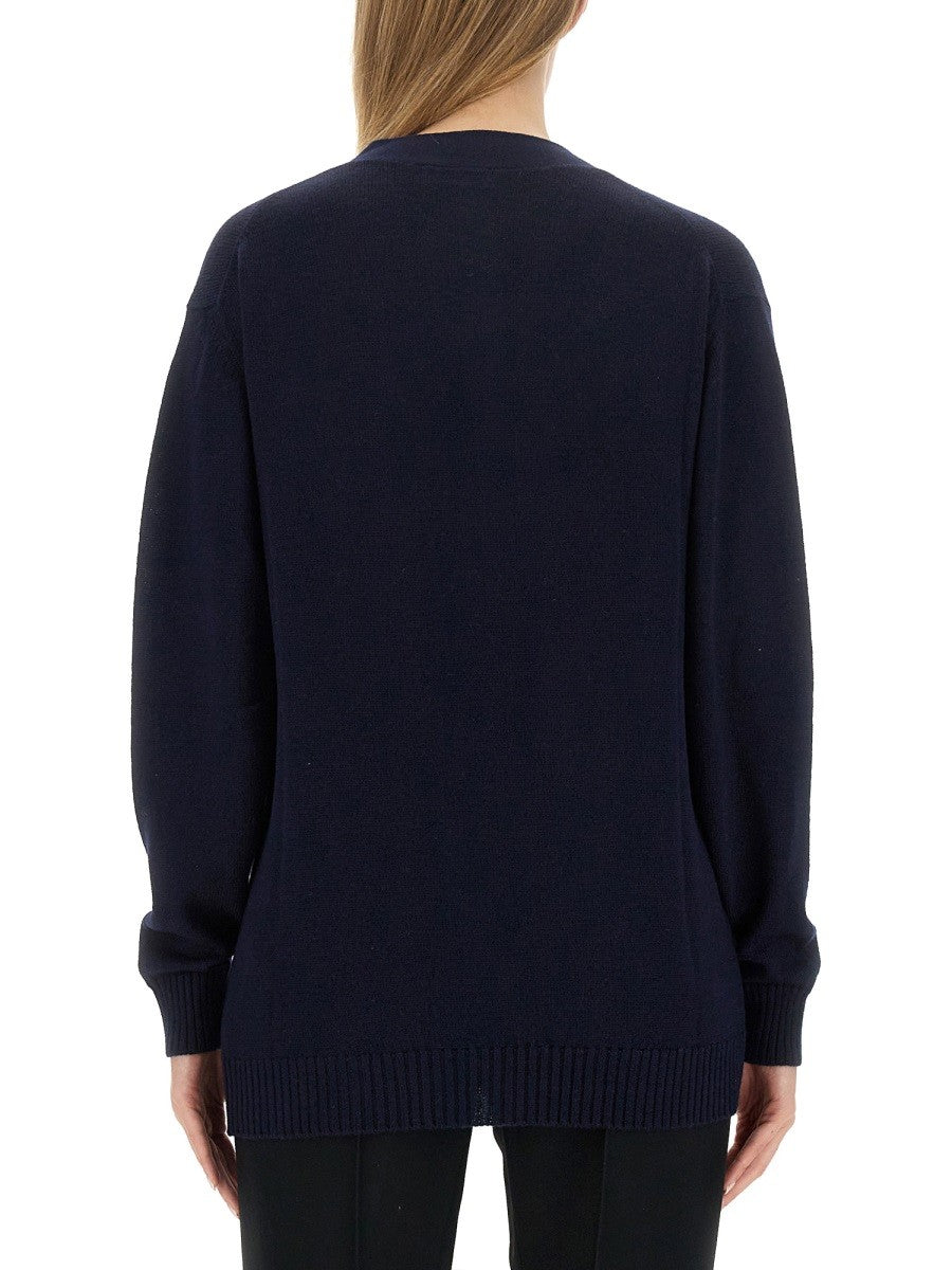 JIL SANDER WOOL CARDIGAN