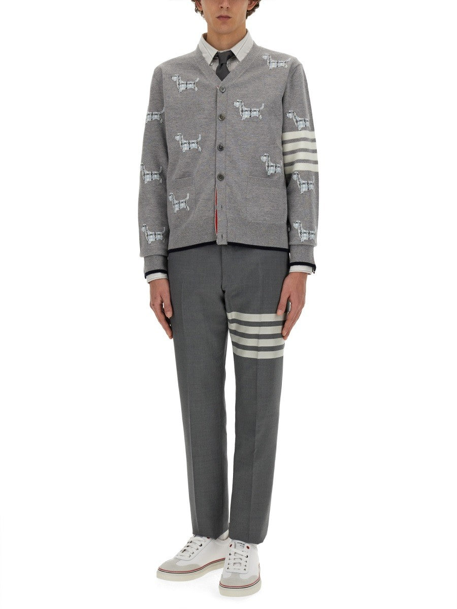 THOM BROWNE WOOL CARDIGAN