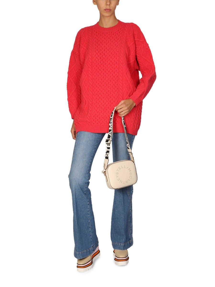 stella mccartney WOOL CREW NECK SWEATER