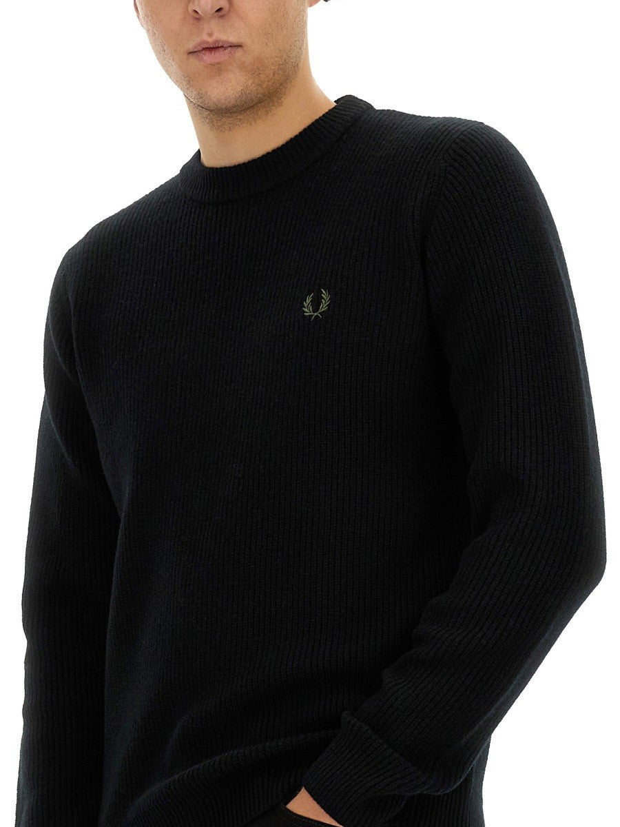 FRED PERRY WOOL JERSEY.