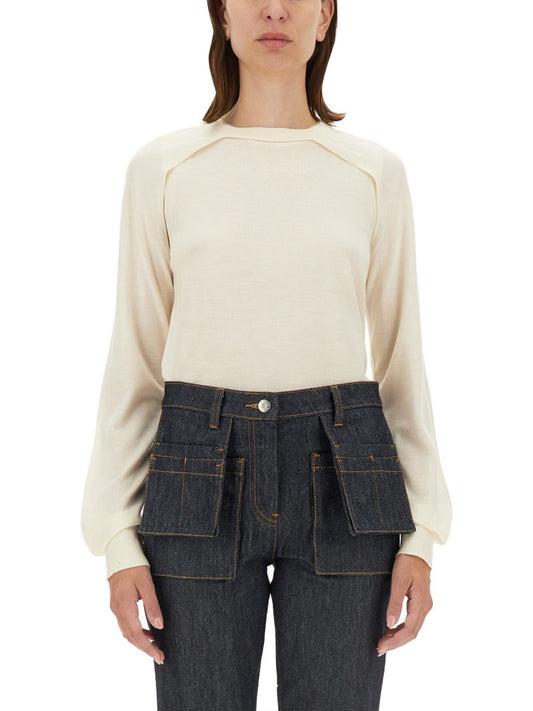 Helmut Lang WOOL JERSEY.