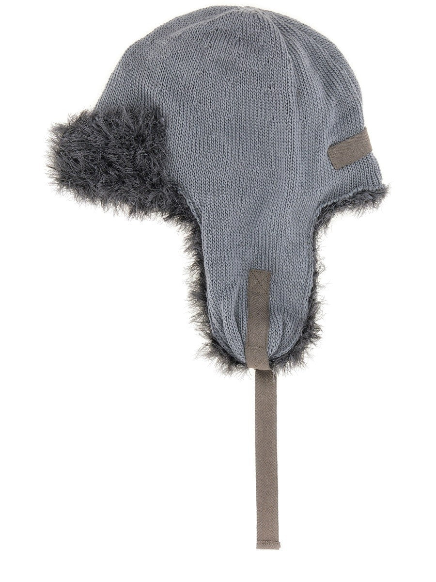 KIJIMA TAKAYUKI WOOL KNIT AVIATOR HAT