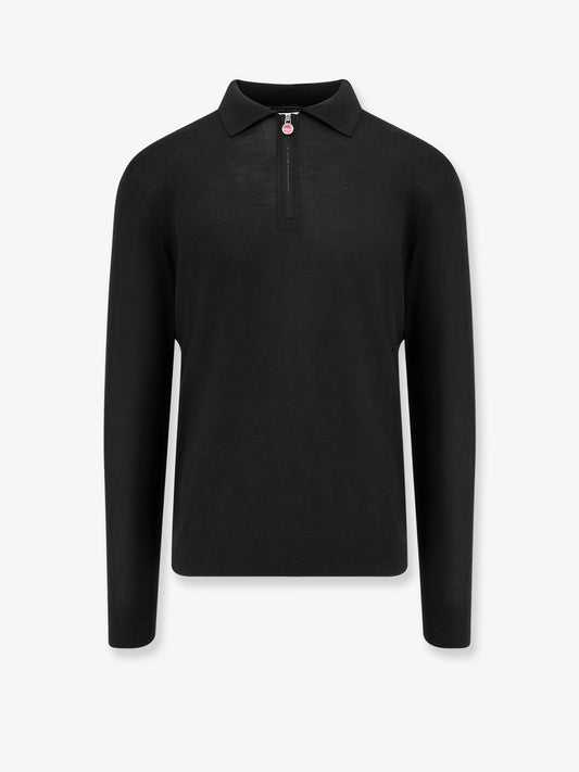 KITON CIRO PAONE Wool polo shirt