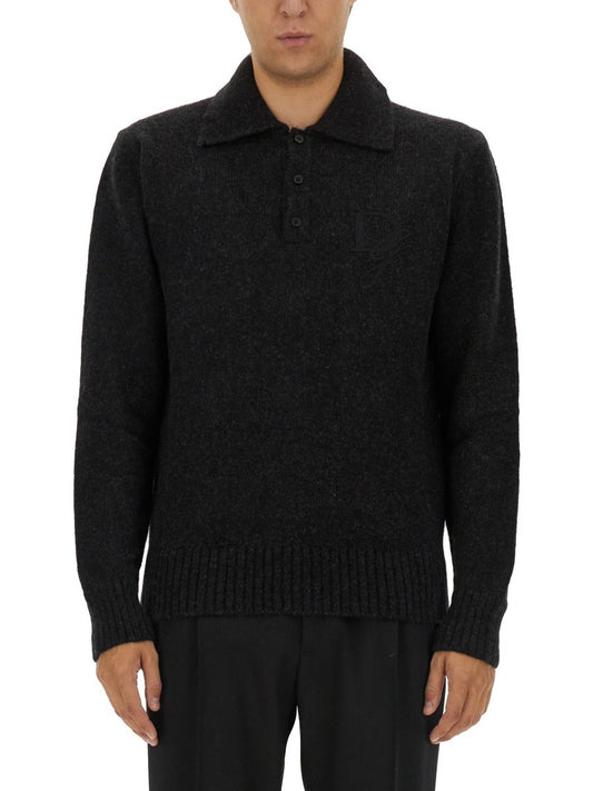 Dolce & Gabbana WOOL POLO.