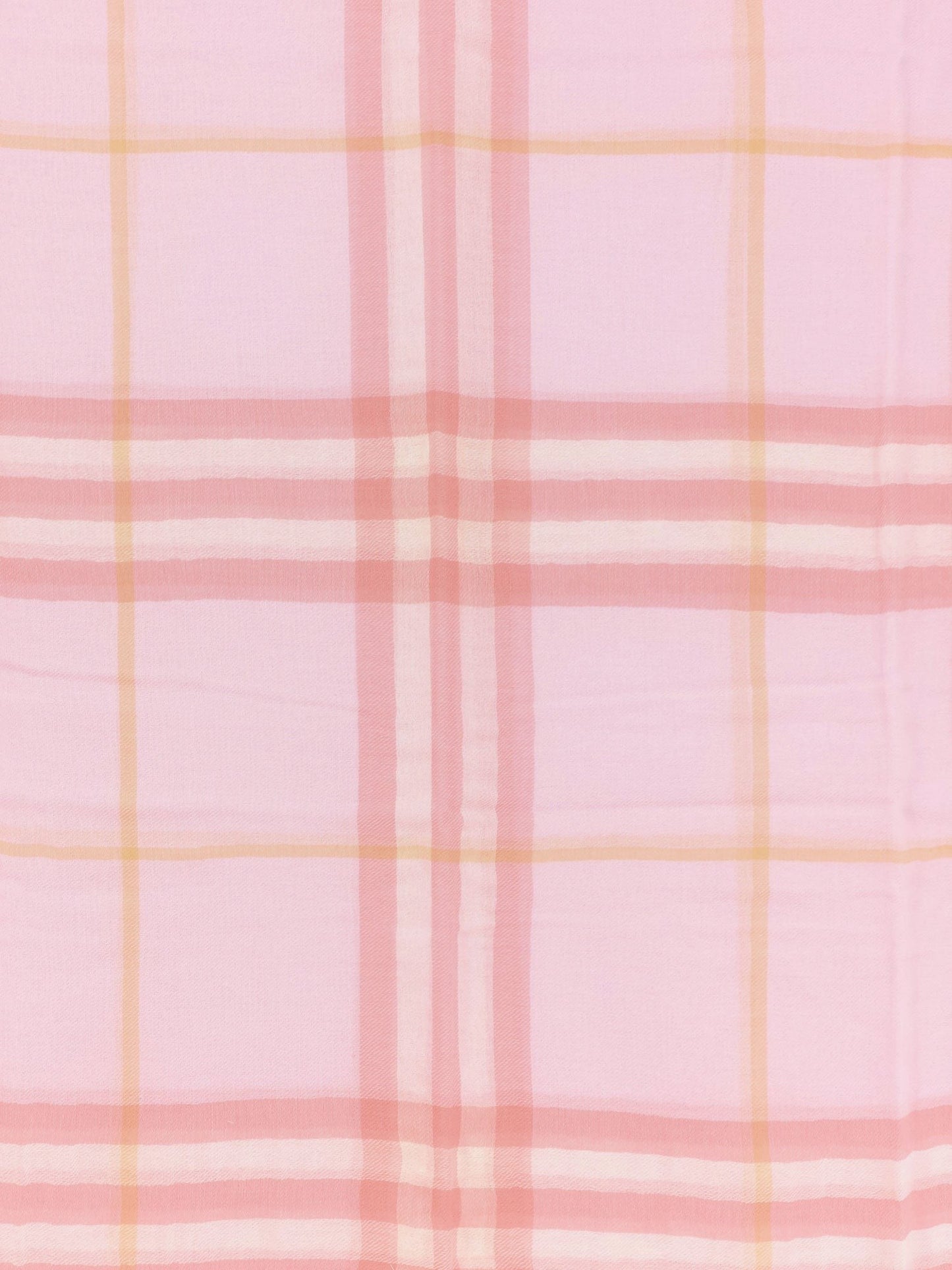 Burberry Wool scarf with Burberry Check motif
