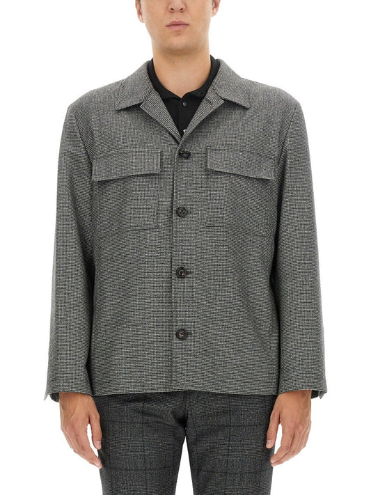 Lardini WOOL SHIRT