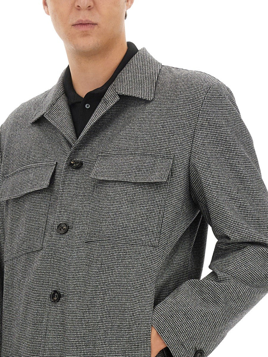 Lardini WOOL SHIRT