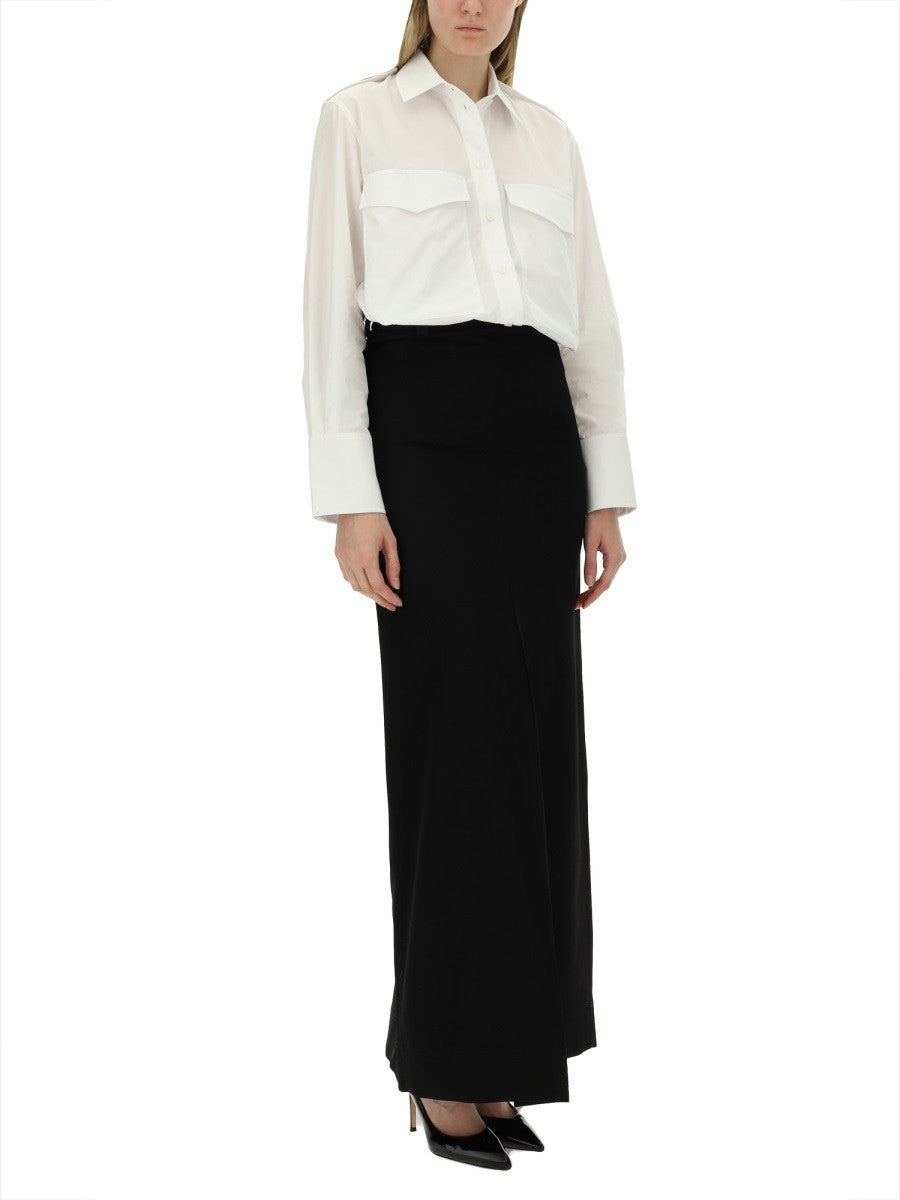 Victoria Beckham WOOL SKIRT