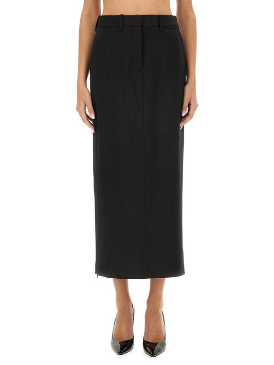 Helmut Lang WOOL SKIRT