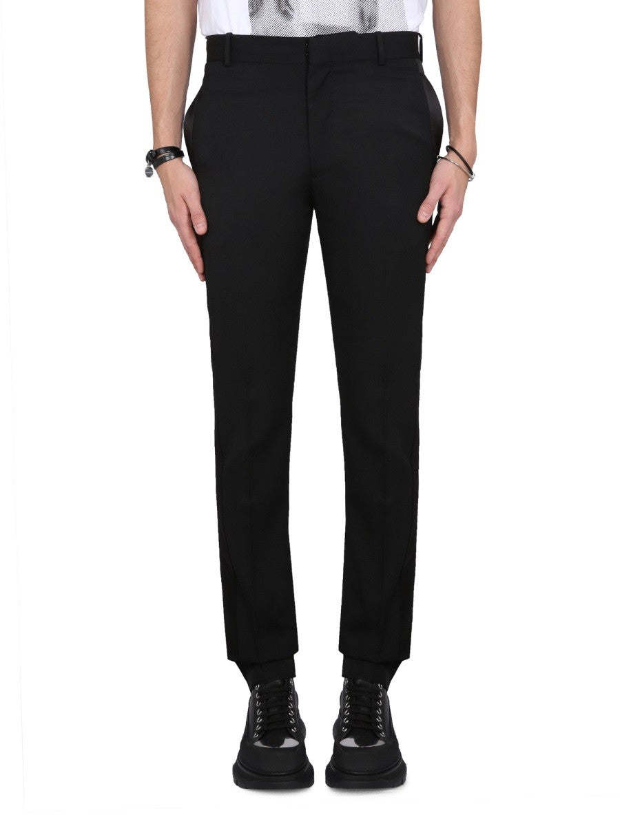 Alexander Mcqueen WOOL SUIT PANTS