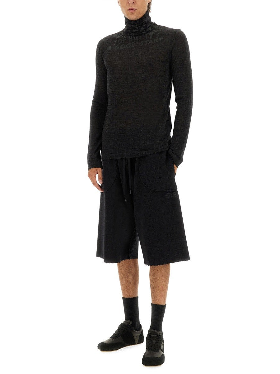 MM6 MAISON MARGIELA WOOL TURTLENECK SWEATER