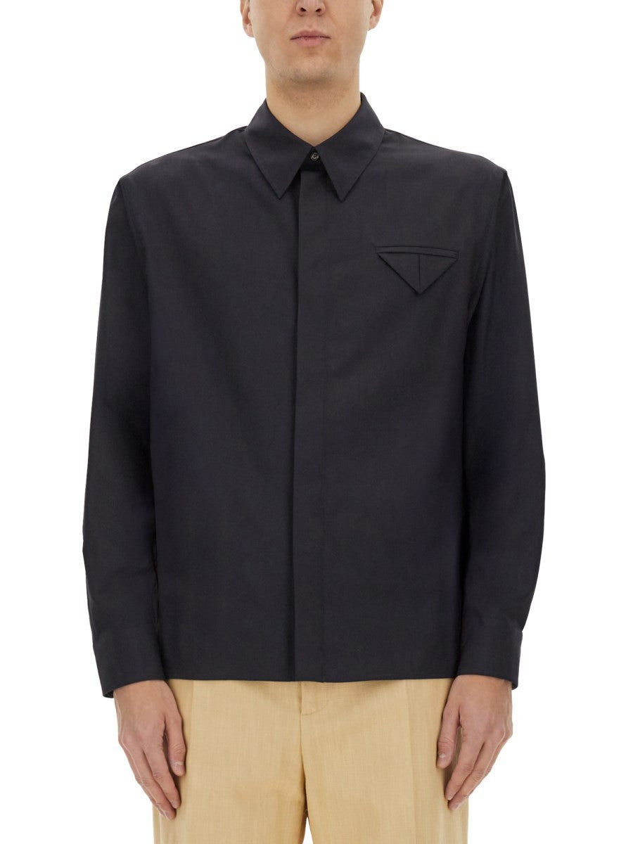 Bottega Veneta WOOL TWILL SHIRT