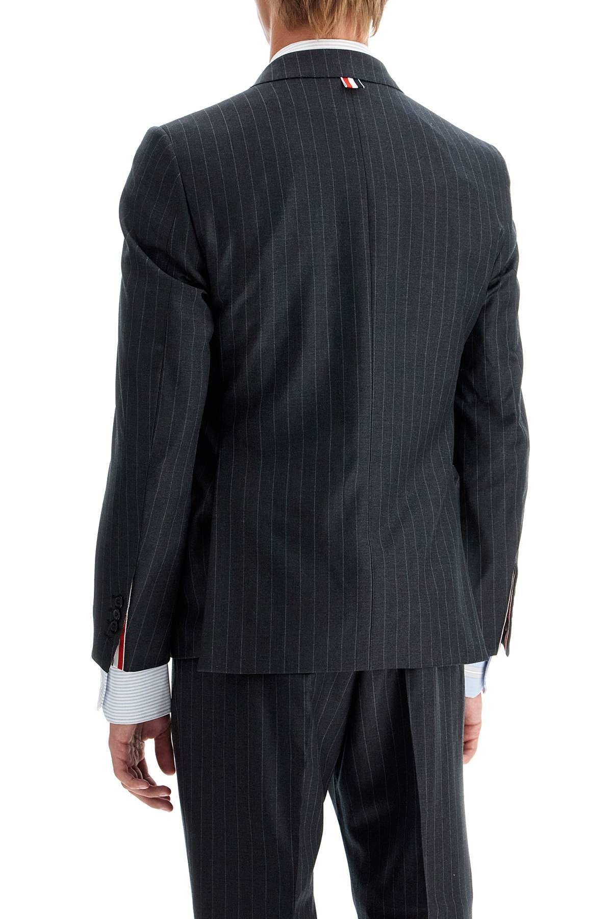 THOM BROWNE woolen pinstripe