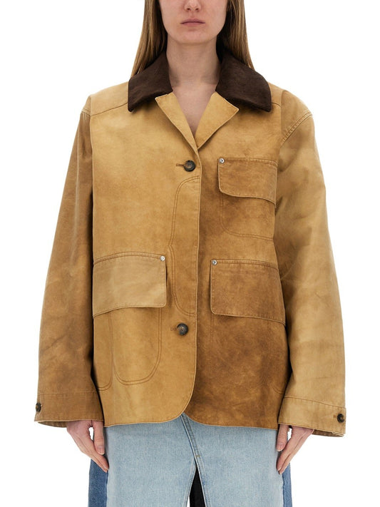 stella mccartney "WORKWEAR HARRINGTON" JACKET
