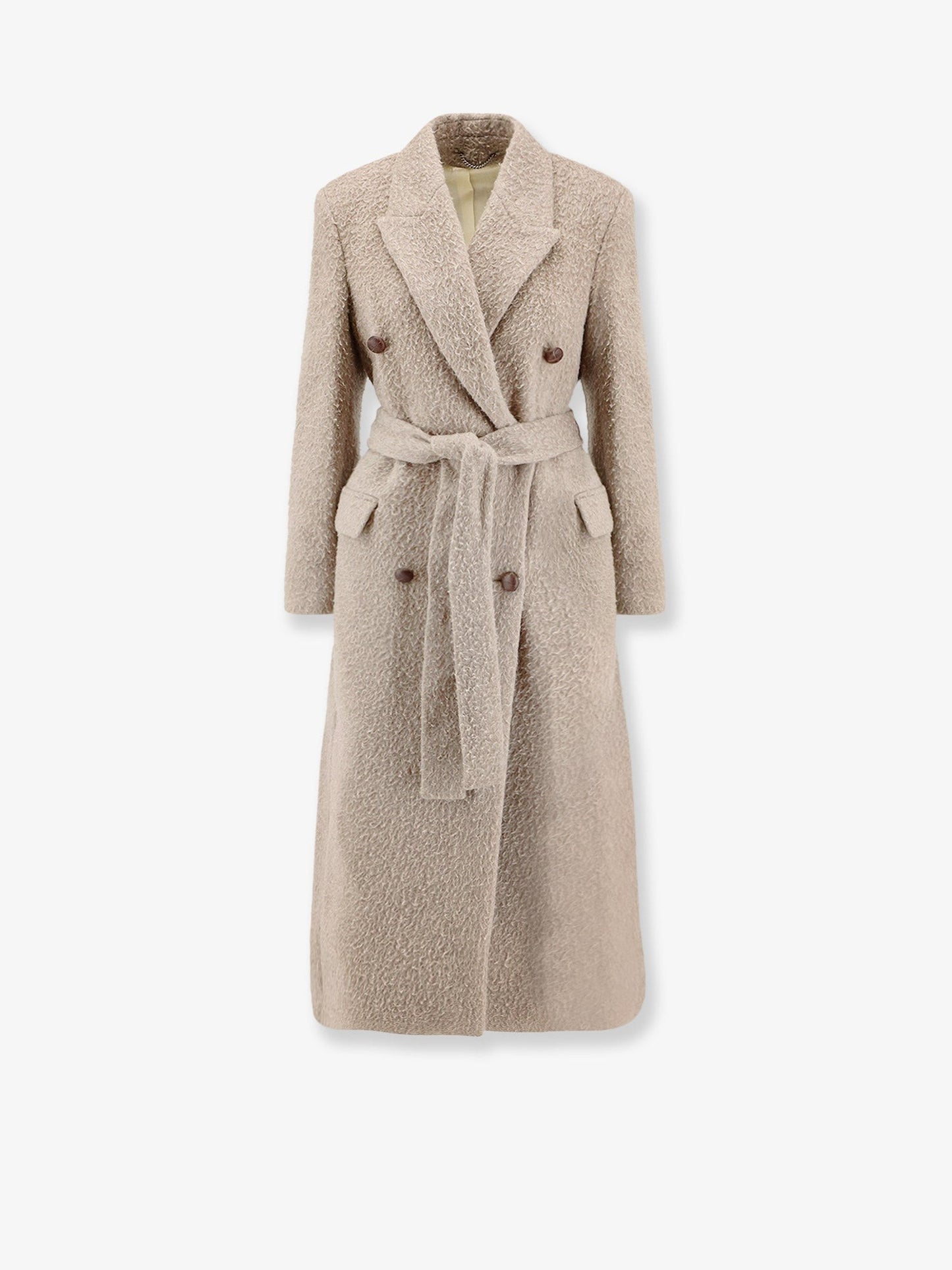 Golden Goose Deluxe Brand Wrinkled virgin wool blend coat