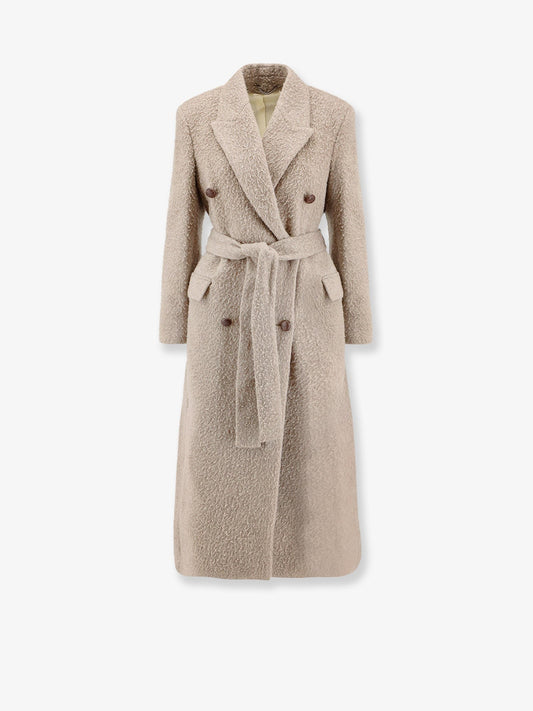 Golden Goose Deluxe Brand Wrinkled virgin wool blend coat