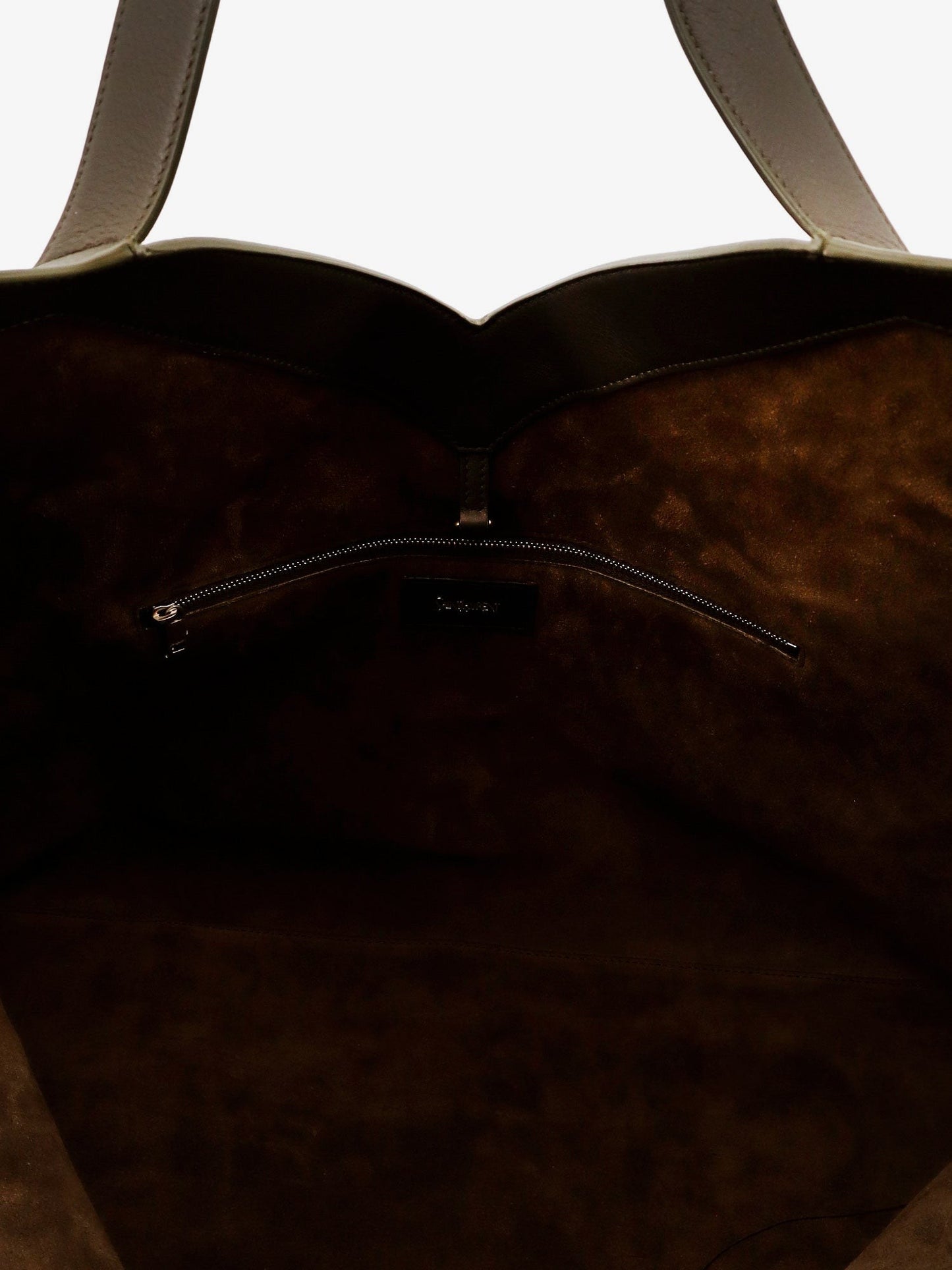 Saint Laurent Y Oversize leather tote bag