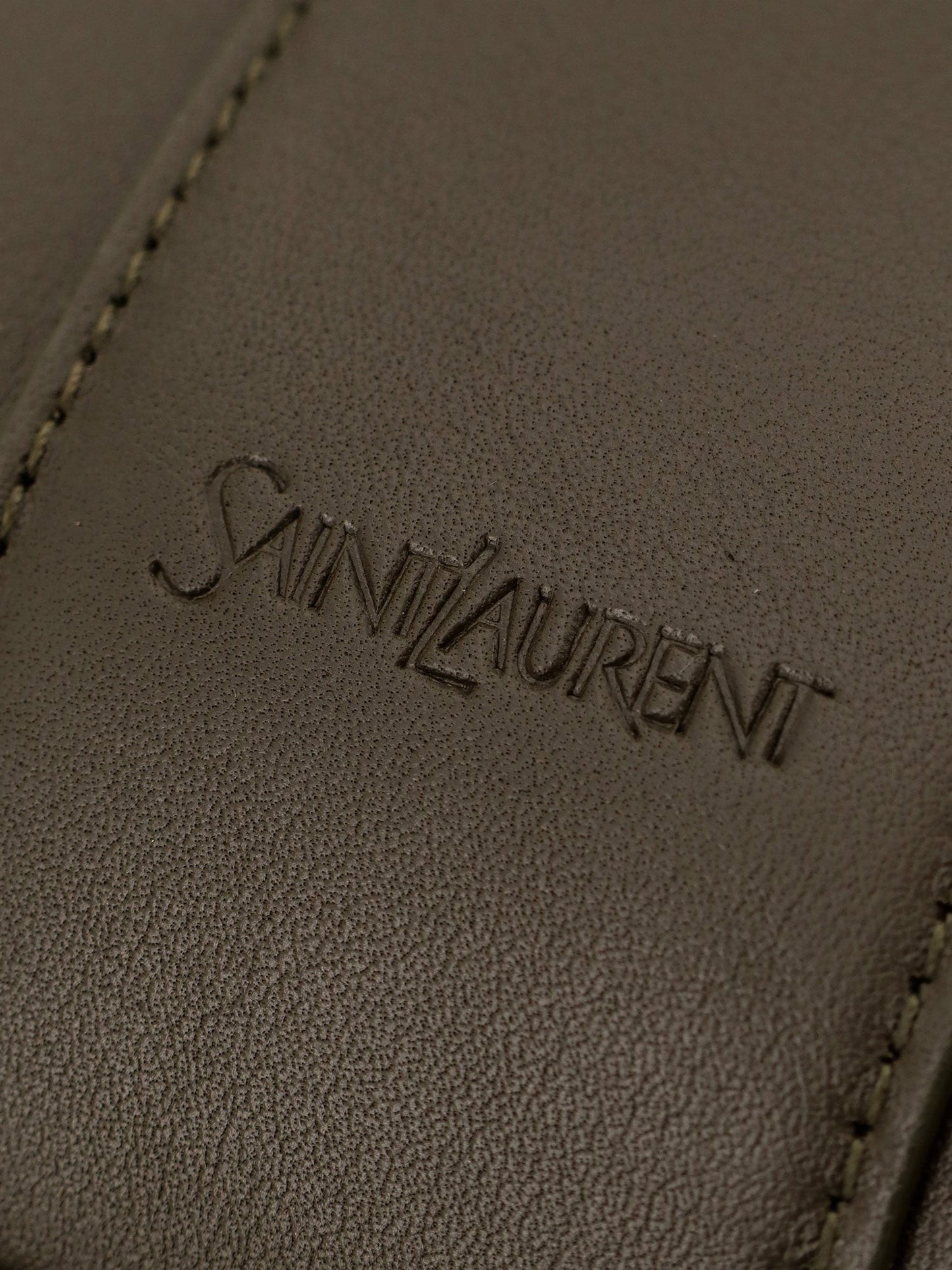 Saint Laurent Y Oversize leather tote bag