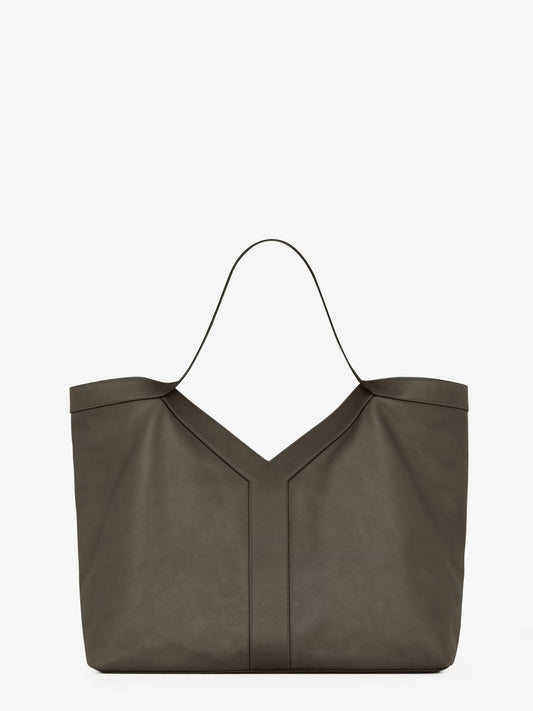 Saint Laurent Y Oversize leather tote bag