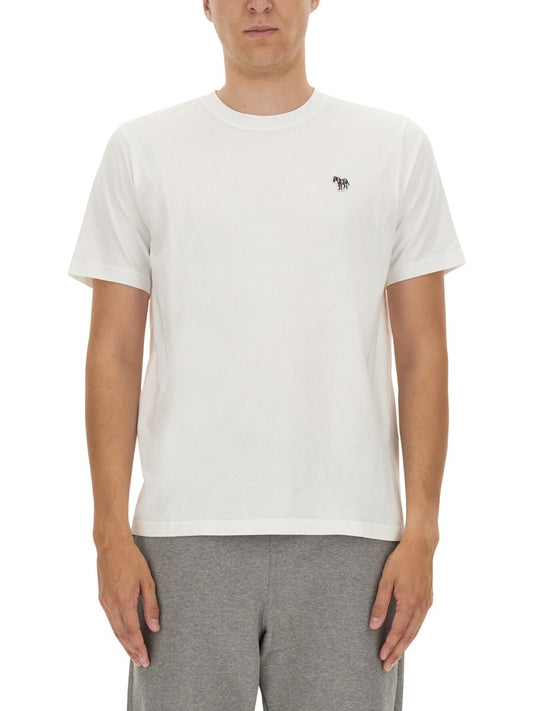 PS BY PAUL SMITH ZEBRA LOGO T-SHIRT