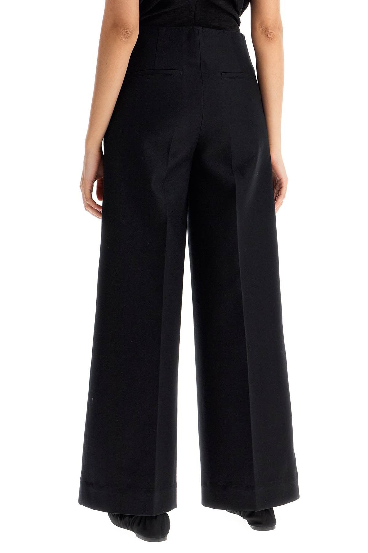 TOTEME zip-front wide trousers