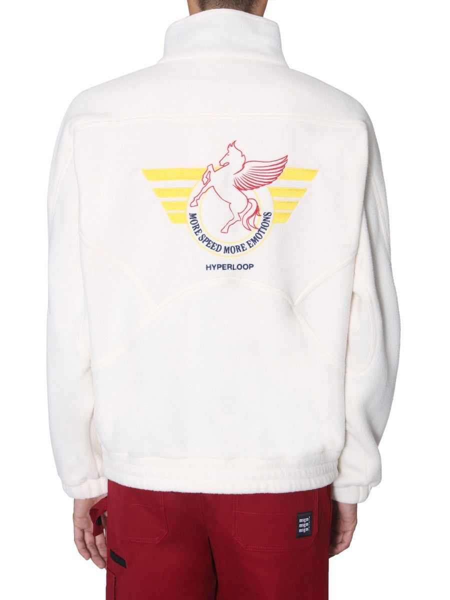 msgm ZIP SWEATSHIRT