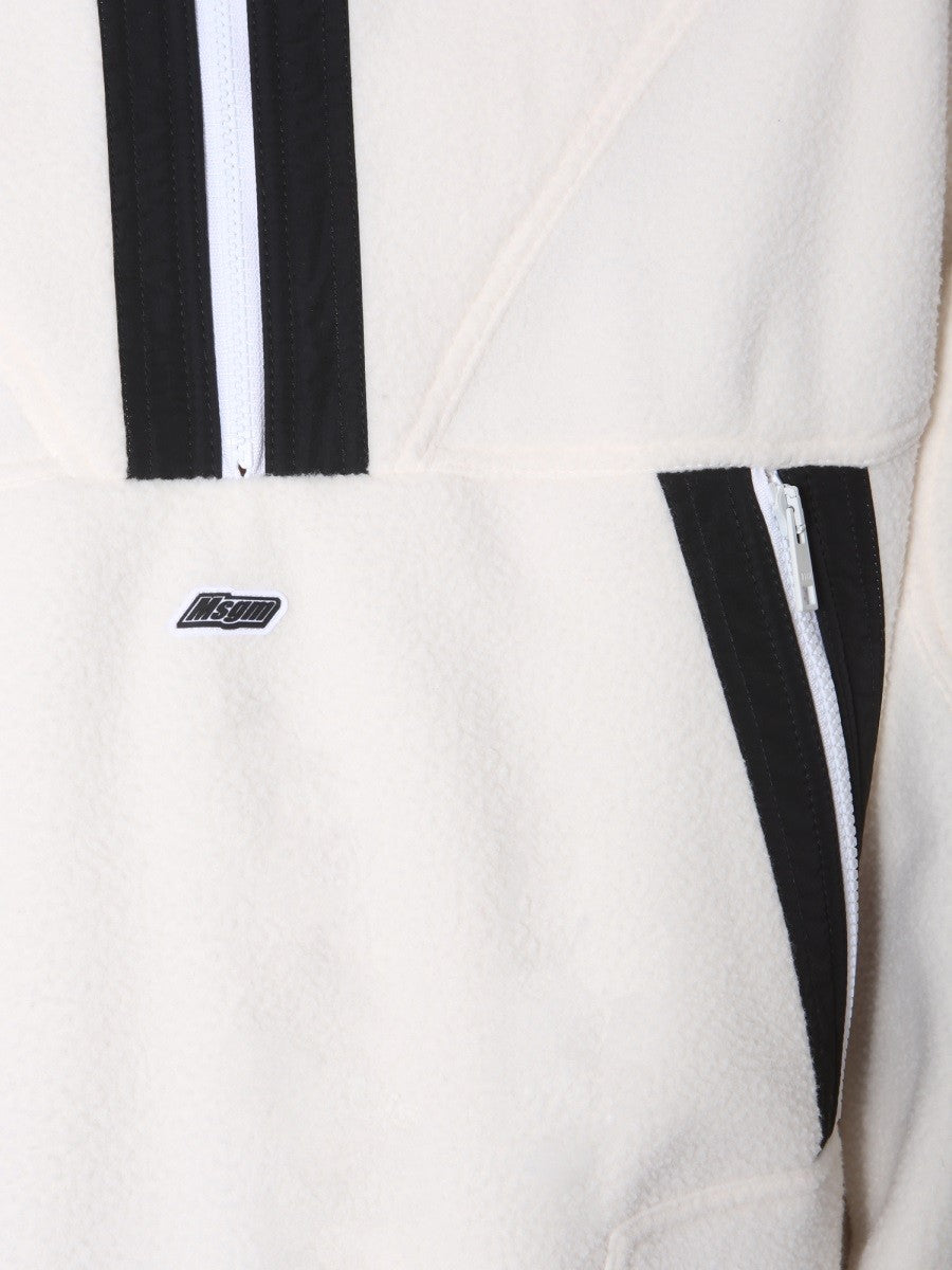 msgm ZIP SWEATSHIRT