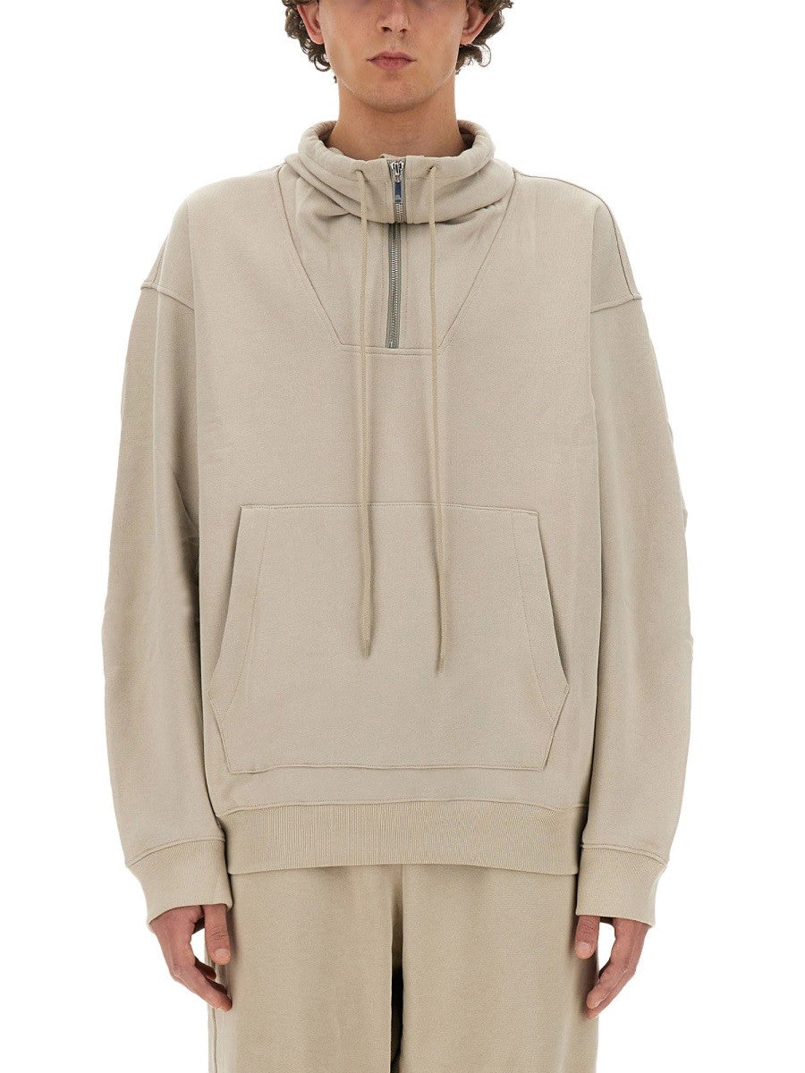 Helmut Lang ZIP SWEATSHIRT.