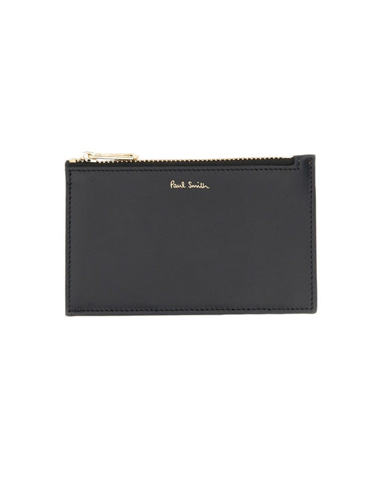 Paul Smith ZIPPERED CARD HOLDER