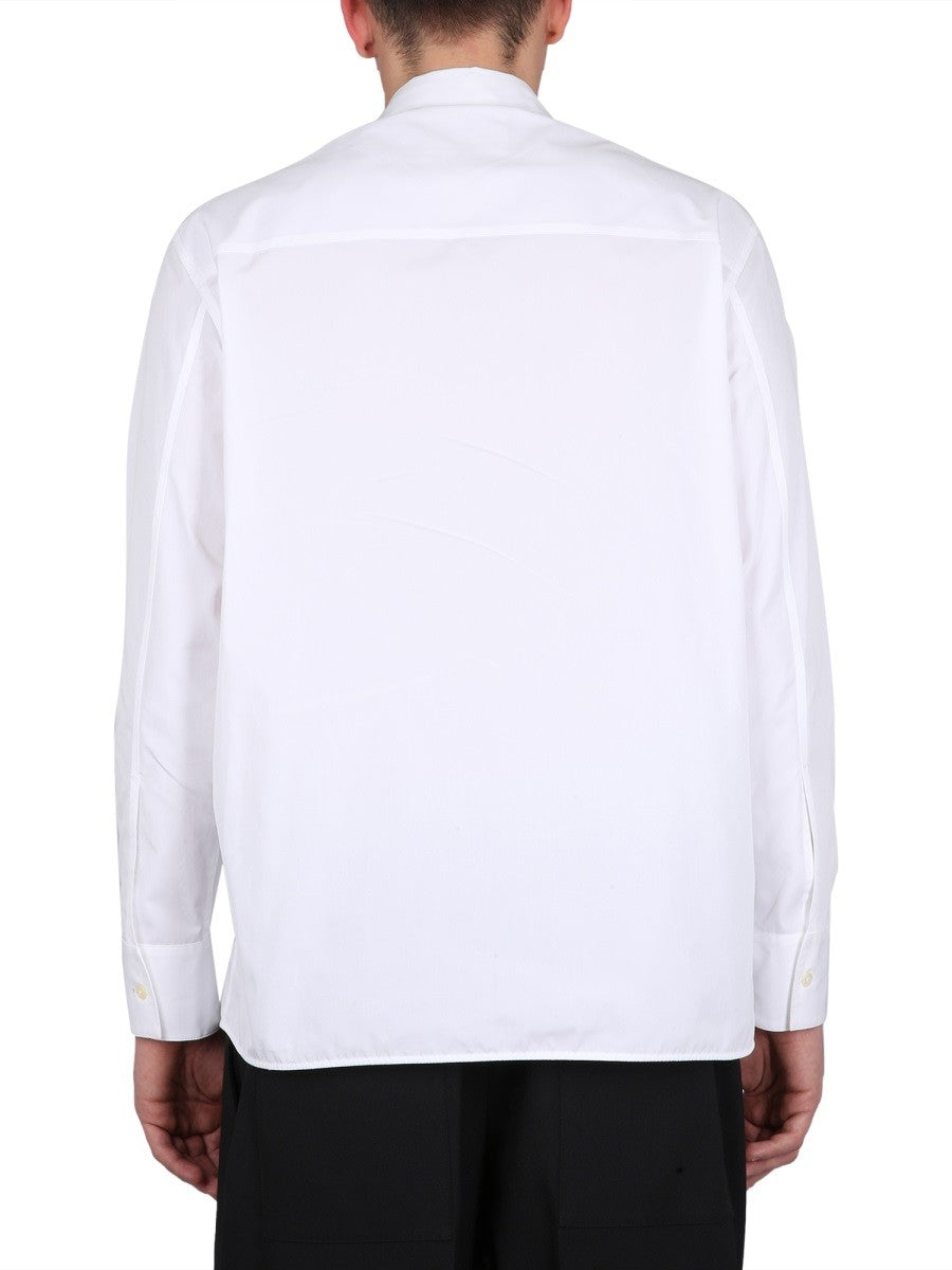 JIL SANDER ZIPPERED SHIRT